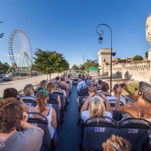 Open bus city tour - visite Avignon