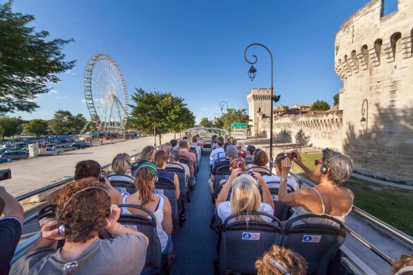 Open bus city tour - visite Avignon